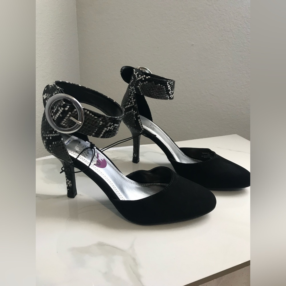 New IMPO Ankle Strap Heels